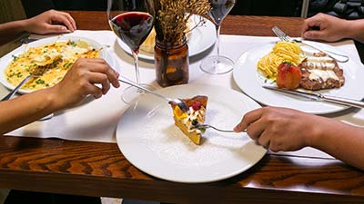 plato de postre