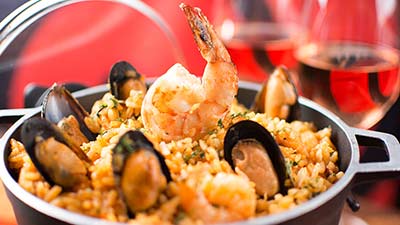 Plato de mariscos