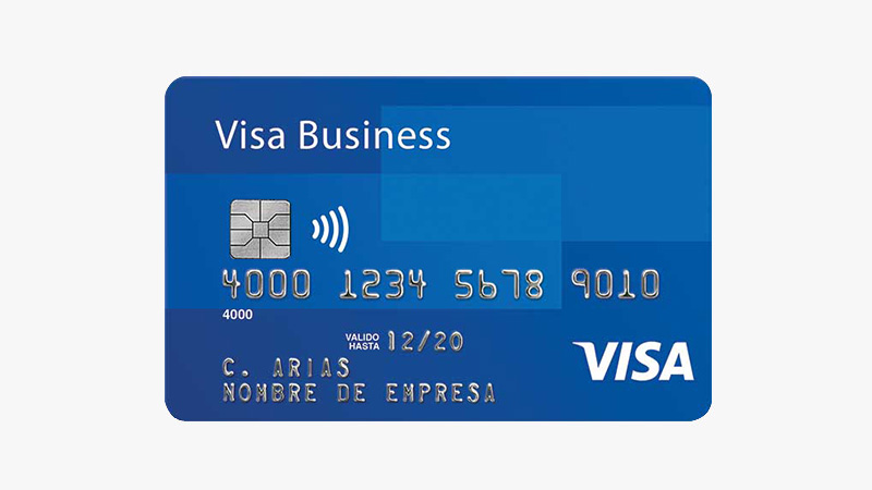 Tarjeta Visa Business